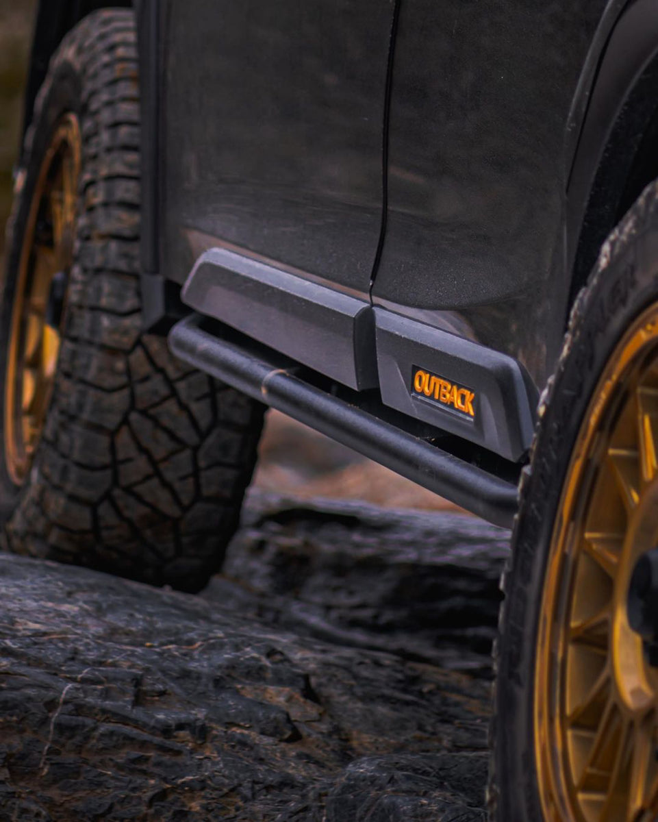 CAtuned OffRoad Subaru Outback Wilderness Rock Sliders