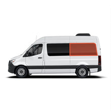 Load image into Gallery viewer, VanMade Gear Sprinter 144&quot;WB Quarter Panel Shade (Driver&#39;s Side) *MADE TO ORDER*
