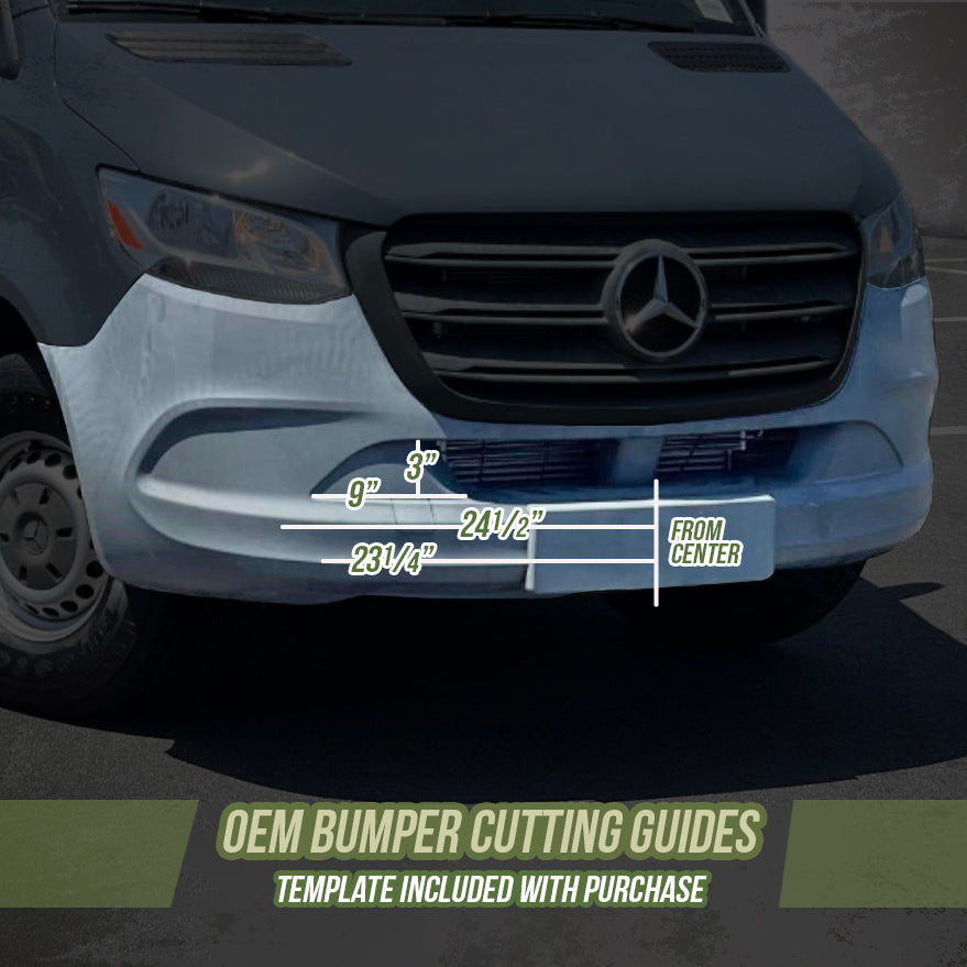 CAtuned Off-Road 2019-2024 Sprinter Front Bumper