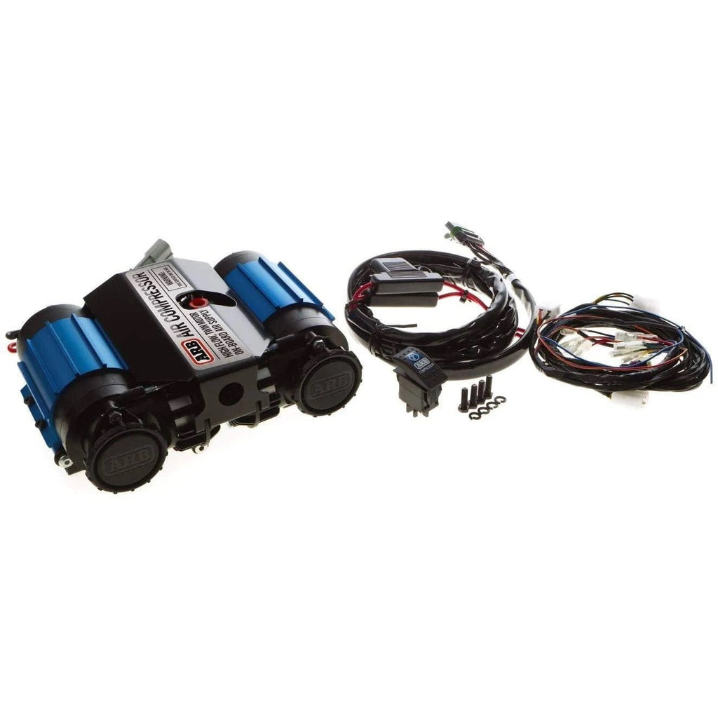 ARB On-Board Twin 12v Air Compressor with wiring harnesses