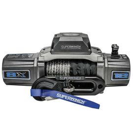 Superwinch SX12SR Winch Graphite 12V 12000 lbs with Synthetic Rope