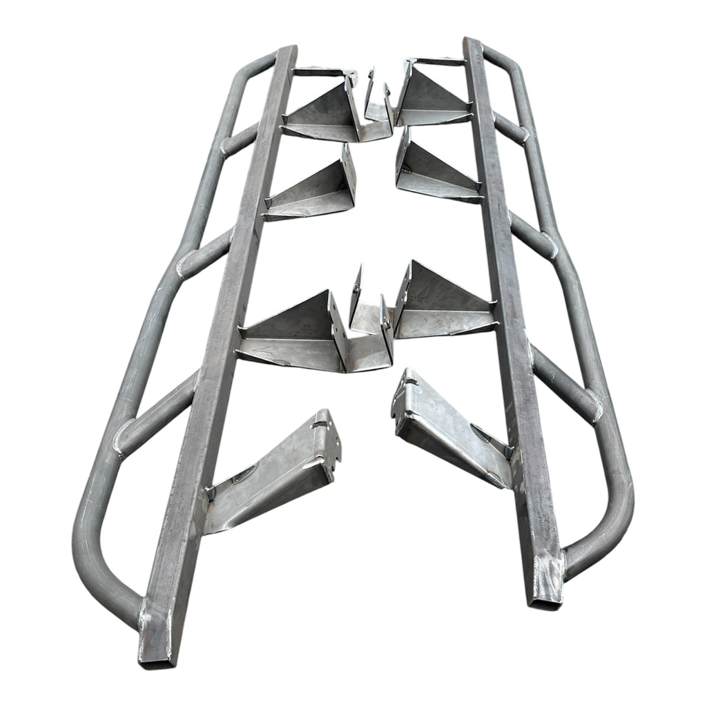 CAtuned Toyota Tacoma Rock Sliders (RAW)