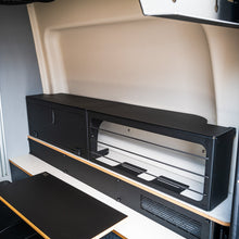 Load image into Gallery viewer, Bed Risers PRO D/B - Storage System SET + Lower Storage Box for Winnebago Revel &#39;25