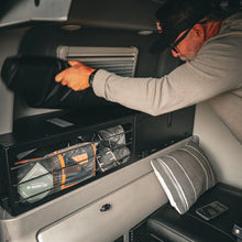 Load image into Gallery viewer, Bed Risers PRO D/B - Storage System SET + Lower Storage Box for Winnebago Revel &#39;25