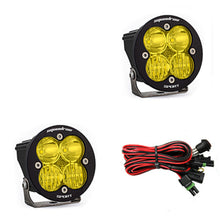 Load image into Gallery viewer, Baja Designs Squadron-R Sport Driving/Combo Pair LED Light Pods - Amber
