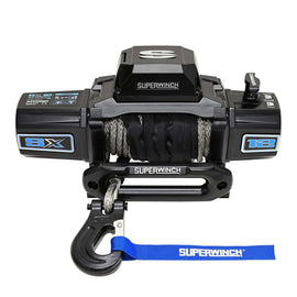 Superwinch SX12SR Winch Midnight Black 12V 12000 lbs with Synthetic Rope