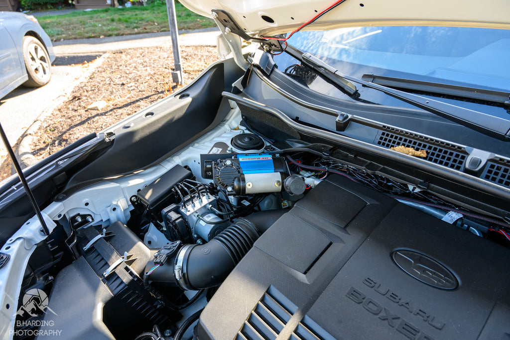 CAtuned Off-Road ARB Compact Air Compressor with Mount and Air Fitting Kit for Subaru Forester