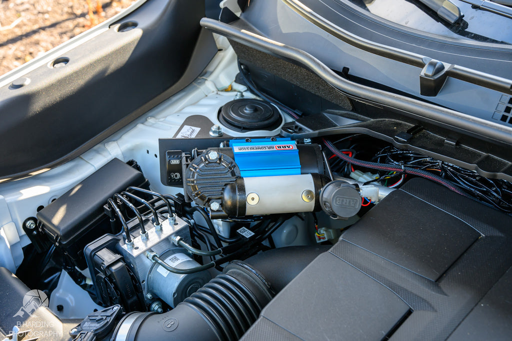 CAtuned Off-Road ARB Compact Air Compressor with Mount and Air Fitting Kit for Subaru Forester