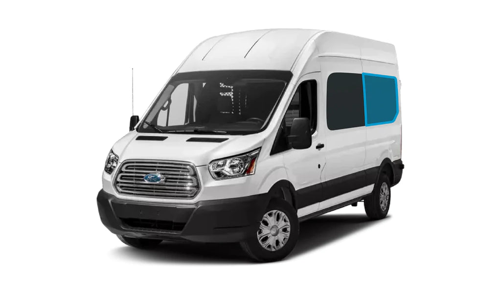 VanMade Gear Transit 148" Non-Extended Quarter Panel Shade (Driver's Side) *MADE TO ORDER*