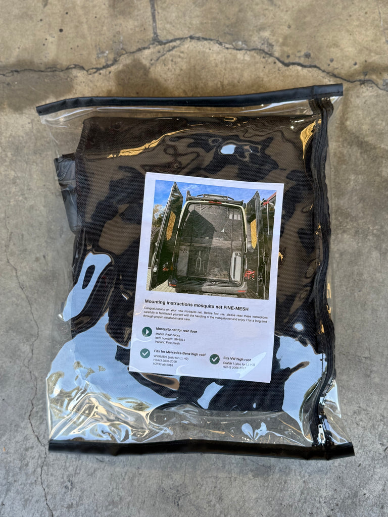 Mercedes Sprinter CATuned Off-Road Rear Door Mosquito Net