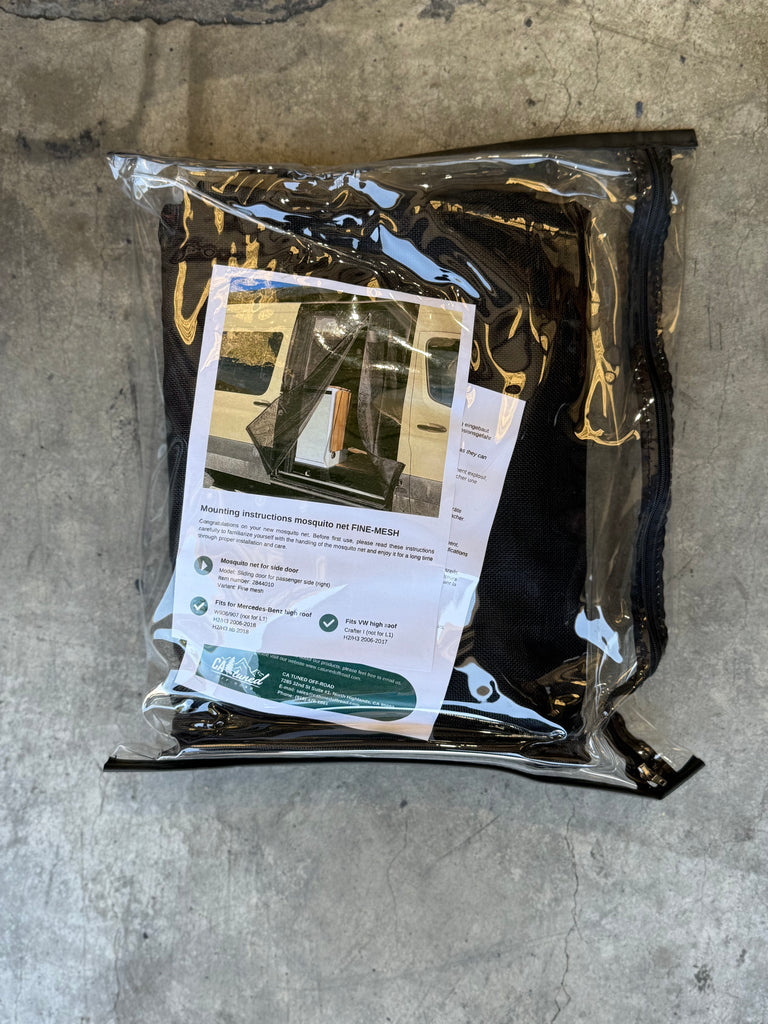 Mercedes Sprinter CATuned Off-Road Side Door Mosquito Net