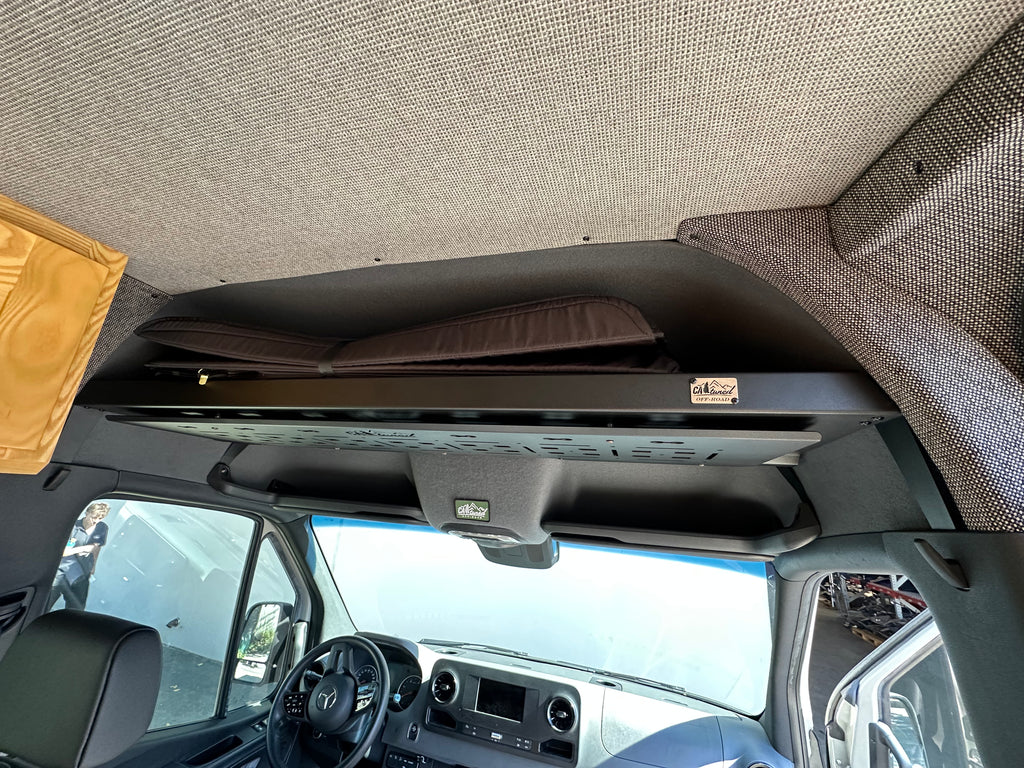 Mercedes Sprinter Upper Shelf With Molly Panel