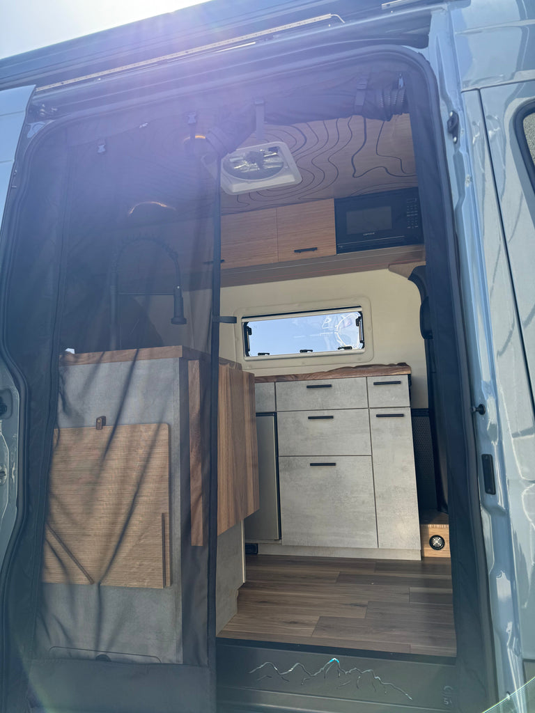 Sprinter Van Slider Door Bug Screen