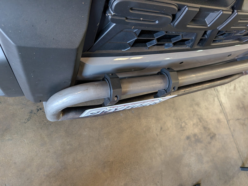 CATuned Off-Road License Plate Bracket for brush bars