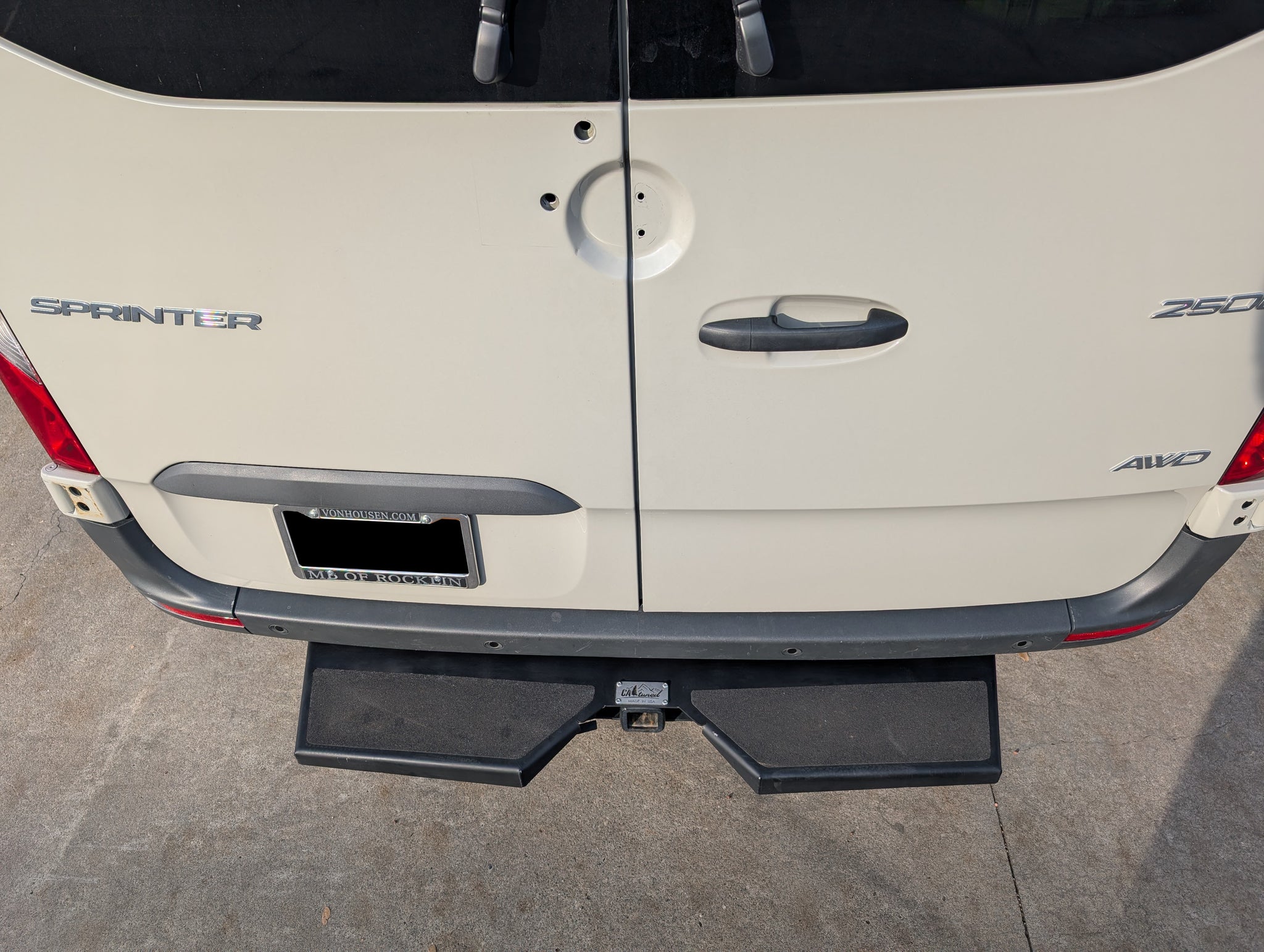 Mercedes Sprinter Rear XL Plateau Step – CAtuned Off-Road