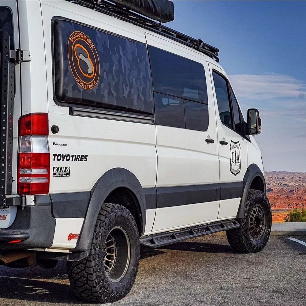 Sprinter With Rear Wheel Off Reika Sprinter 3500 Super Single Wheels – CAtuned Off-Road