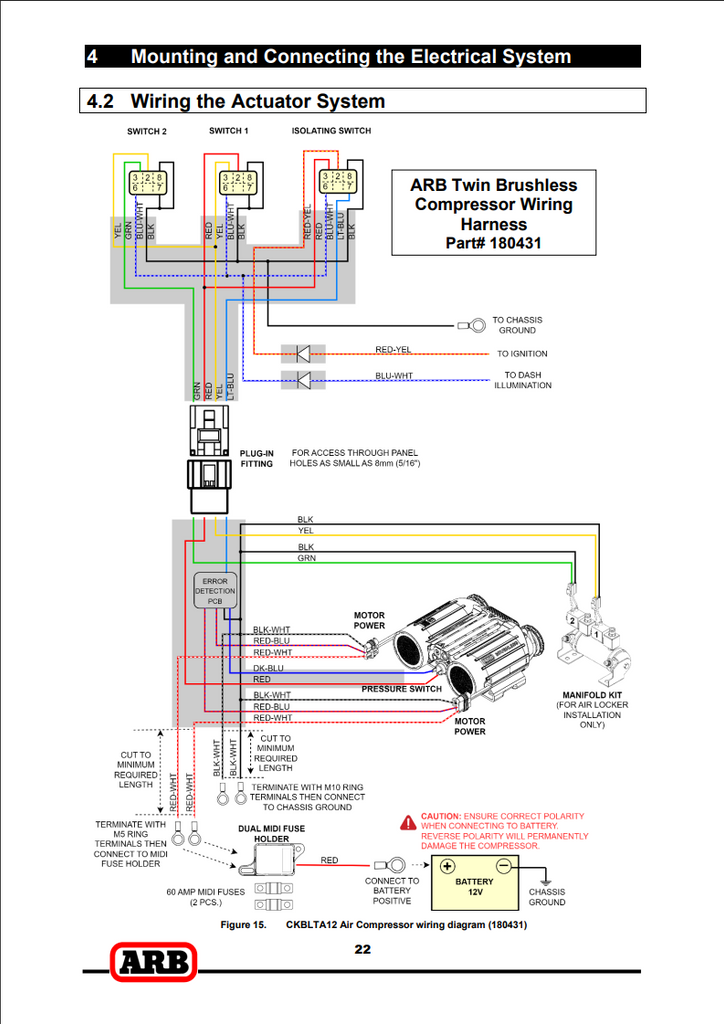 ARB On-Board Twin 12v Air Compressor