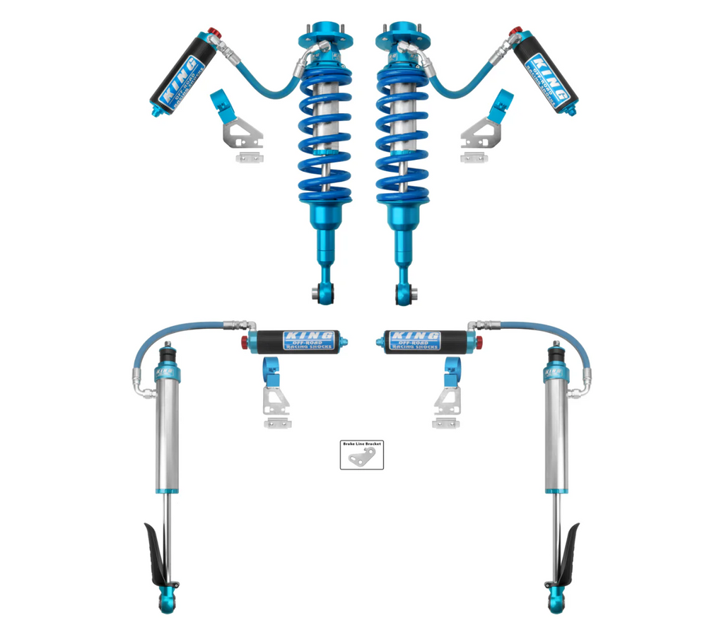 2024 Toyota Tacoma King 2.5 Complete Shock Package w/ Compression Adjusters