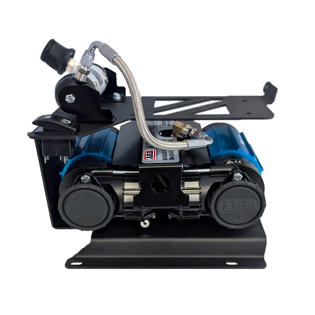 Off Roda Compressor CAtuned Off-Road ARB Twin Air Compressor with Mount for Land Cruiser