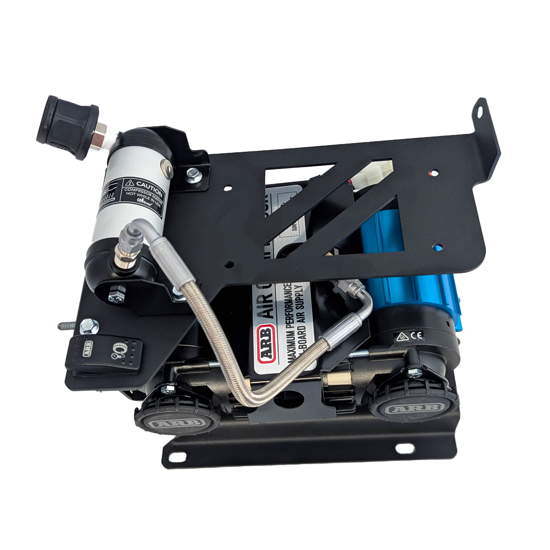 Off Roda Compressor CAtuned Off-Road ARB Twin Air Compressor with Mount for Land Cruiser