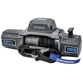 Superwinch SX12SR Winch Graphite 12V 12000 lbs with Synthetic Rope