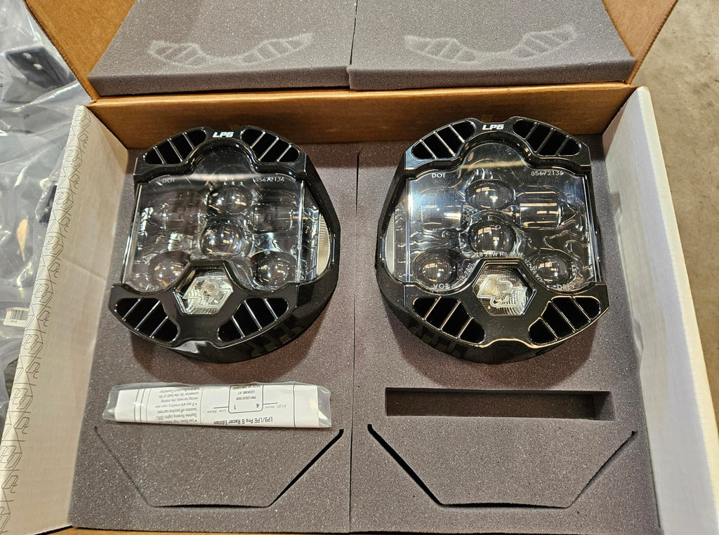 DOT LP6 LED Headlight Kit - Jeep 2018-2025 Wrangler JL; 2020-2025 Gladiator JT; NOTE w/LED Headlights (White)