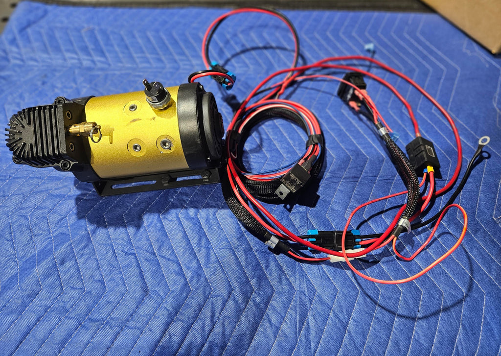 Used TJM pro series single air compressor (GARAGE SALE)