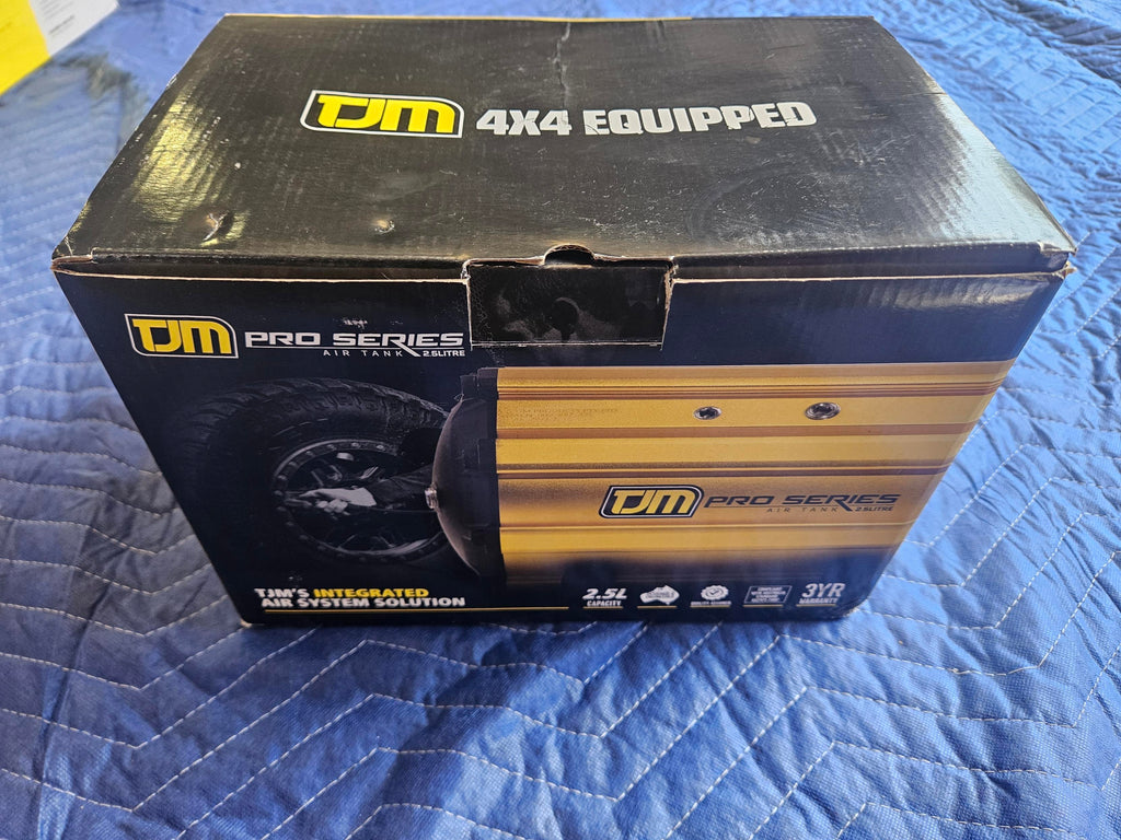 TJM Pro Series 2.5L Air Tank – Brand New (GARAGE SALE)