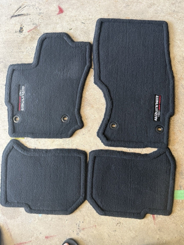 Toyota 4Runner TRD Off-Road Floor Mats – Brand New, Never Opened – (Garage Sale)