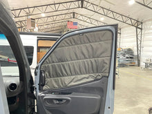 Load image into Gallery viewer, VanMade Gear Sprinter 2019+ Front Door Shades (Set) *MADE TO ORDER*