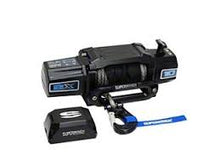Load image into Gallery viewer, Superwinch SX12SR Winch Midnight Black 12V 12000 lbs with Synthetic Rope