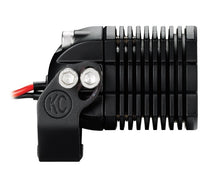 Load image into Gallery viewer, KC HiLiTES FLEX Single LED 10w Spot Beam w/o Wiring Harness (Single) - Black