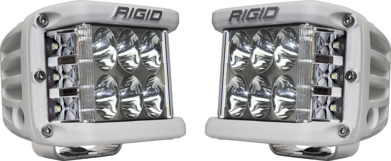 Rigid Industries D-SS - Driving - Set of 2 - White Housing