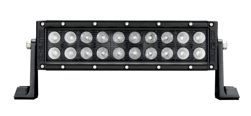 KC HiLiTES C-Series 10in. C10 LED Combo Beam Light Bar w/Harness 60w - Single