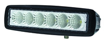 Load image into Gallery viewer, Hella Value Fit Mini 6in LED Light Bar - Flood Beam Pedestal