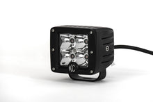 Load image into Gallery viewer, KC HiLiTES C-Series 3in. C3 LED Light 12w Amber Spot Beam (Pair Pack System) - Black
