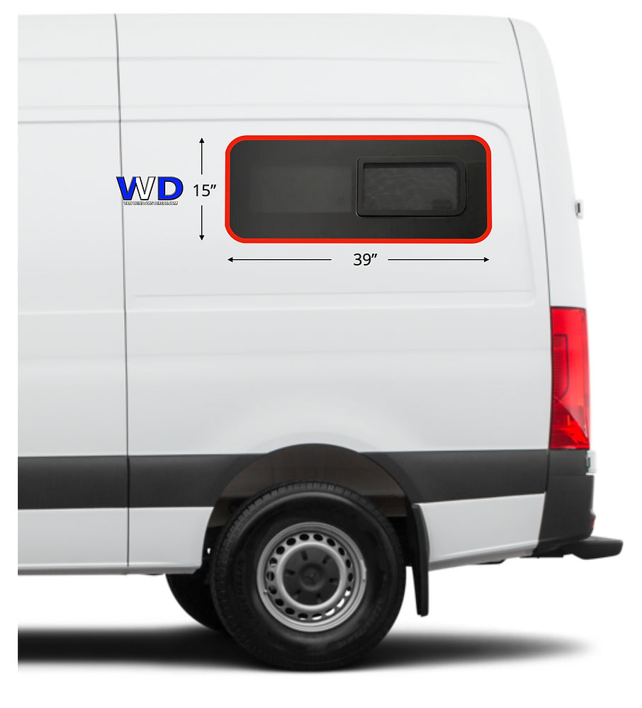 VanEssential Bunk Window Covers for Ford Transit