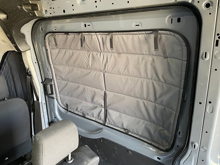 VanEssential Sliding Door Window Cover for Ford Transit