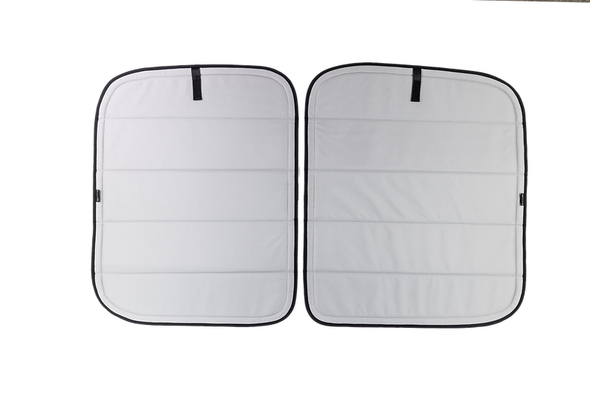 VanEssential Rear Door Window Covers (Pair) for Ford Transit