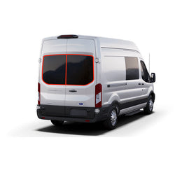 VanEssential Rear Door Window Covers (Pair) for Ford Transit