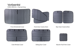 VanEssential Crew Window Kit for Ford Transit Van